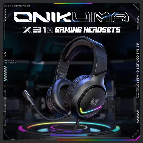 Auriculares Gamer ONIKUMA X31